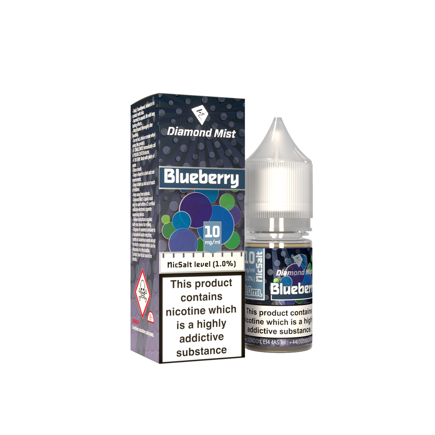 Diamond Mist Nic Salt - Blueberry