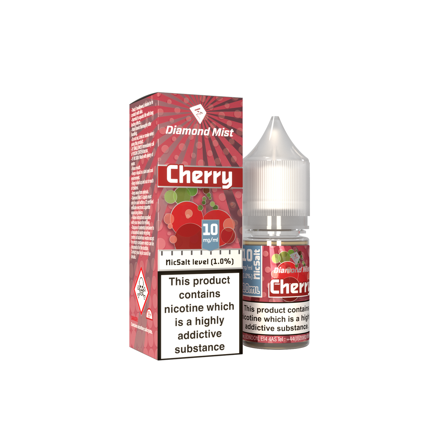 Diamond Mist Nic Salt - Cherry