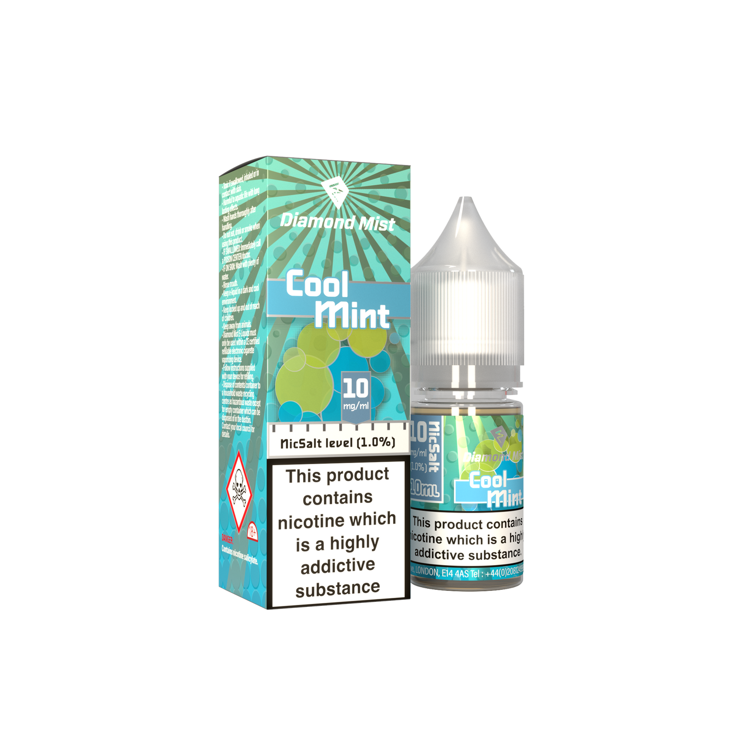 Diamond Mist Nic Salt - Cool Mint