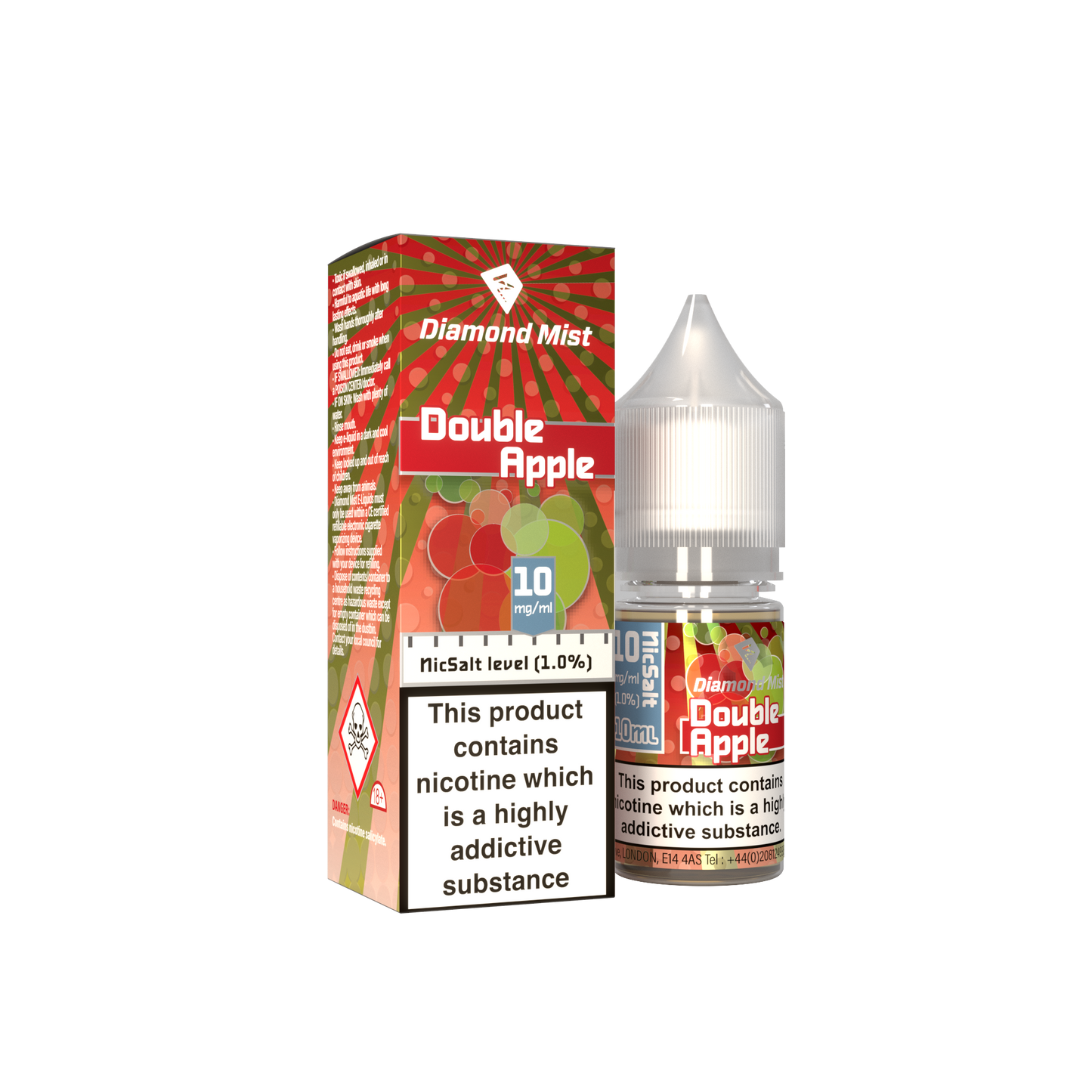 Diamond Mist Nic Salt - Double Apple