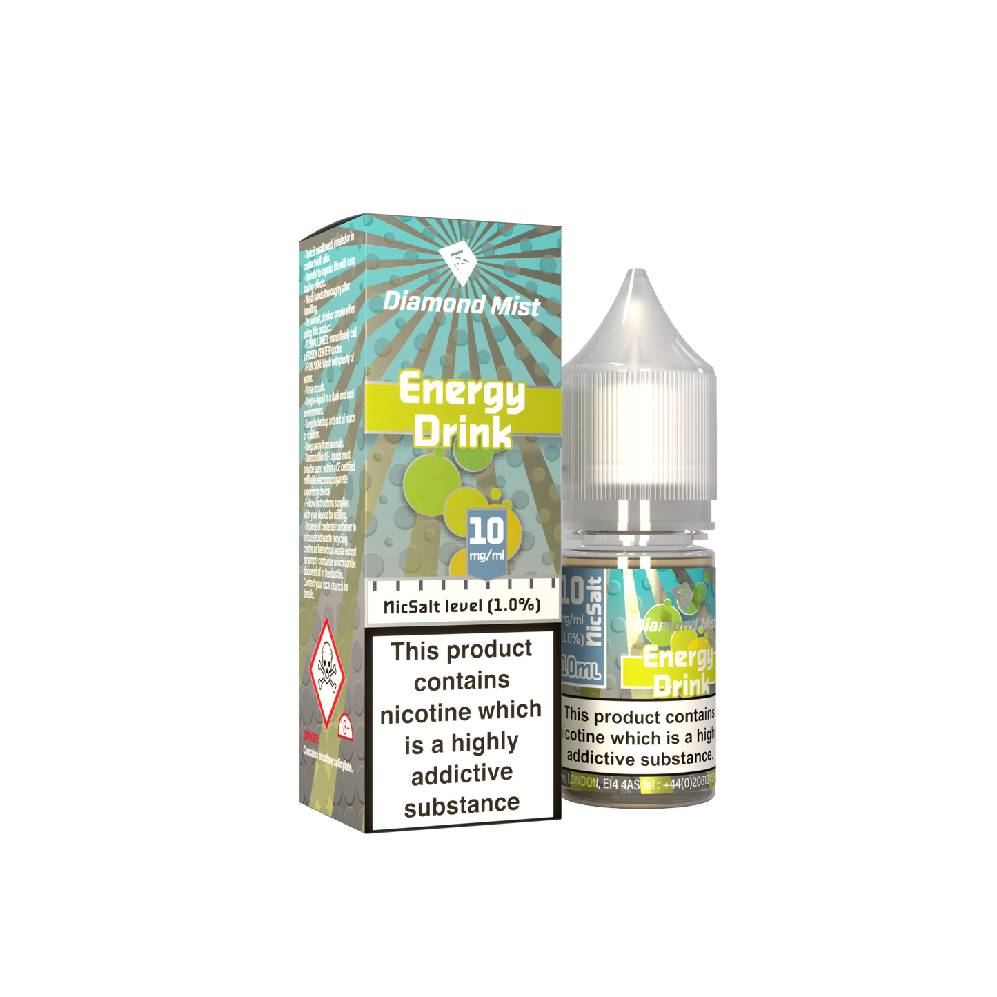 Diamond Mist Nic Salt - Energy Drink