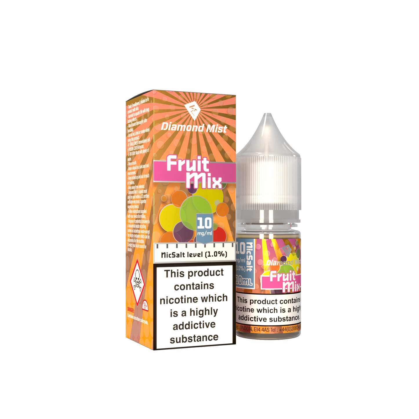 Diamond Mist Nic Salt - Fruit Mix