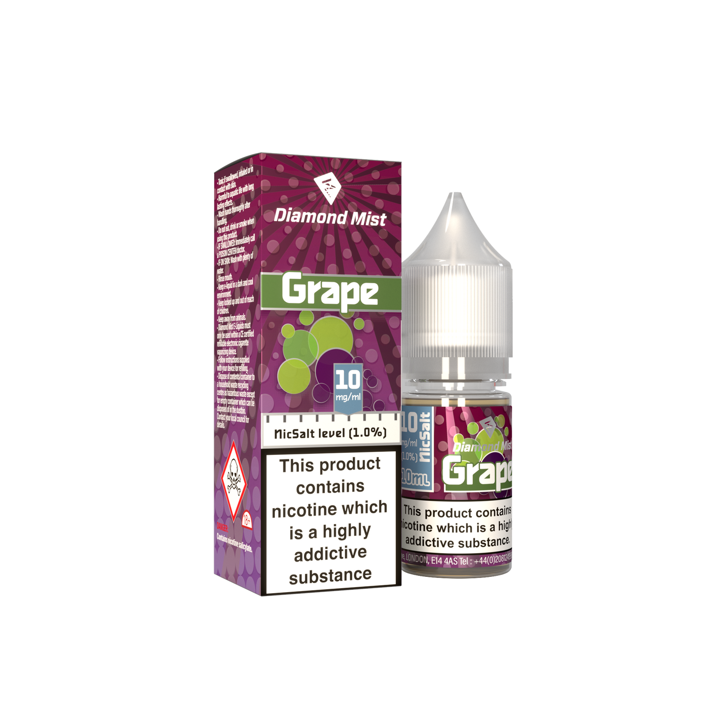 Diamond Mist Nic Salt - Grape