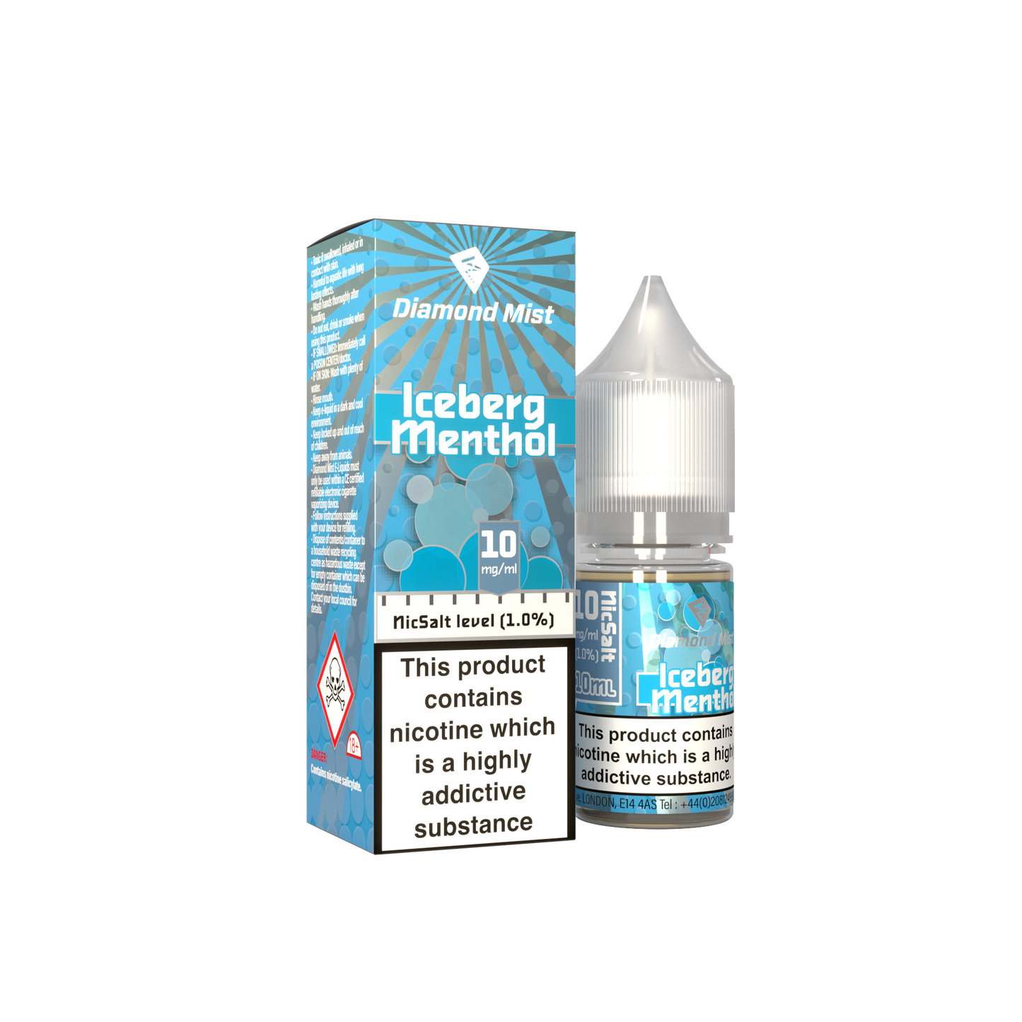 Diamond Mist Nic Salt - Iceberg Menthol