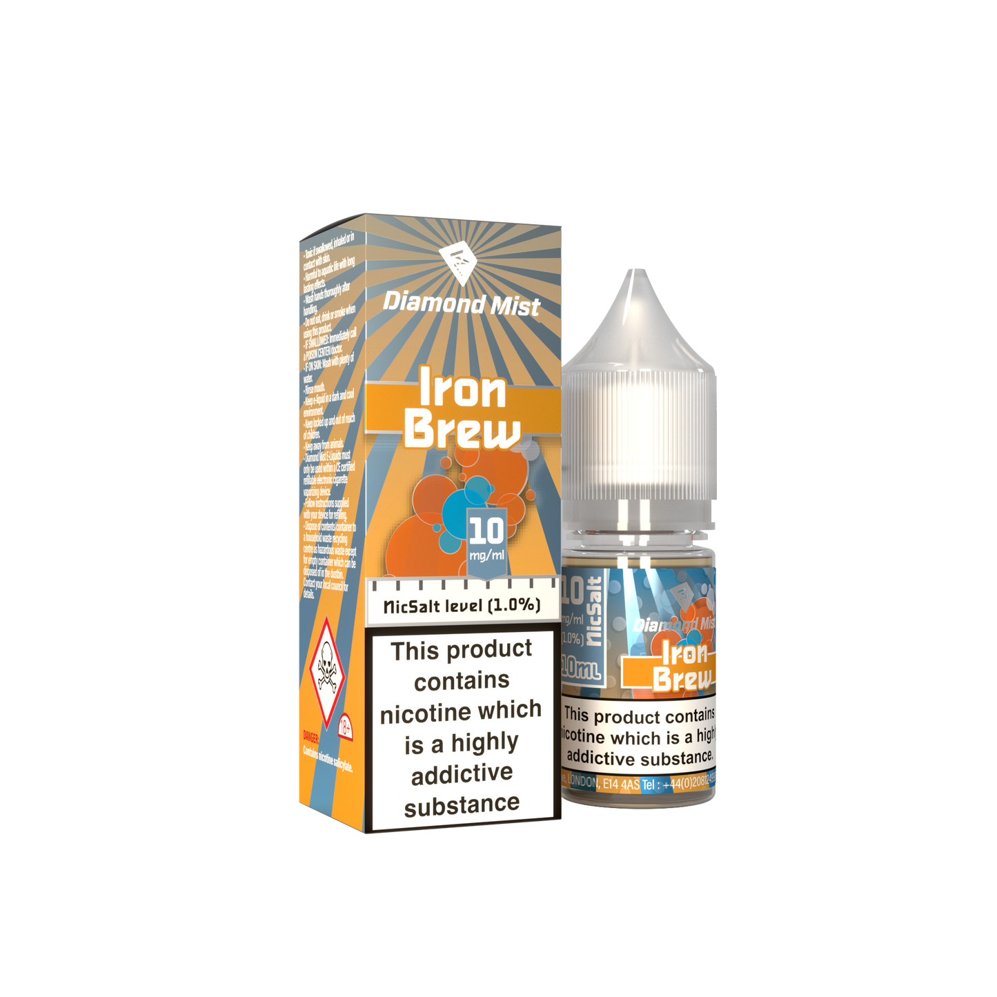 Diamond Mist Nic Salt - Iron Brew