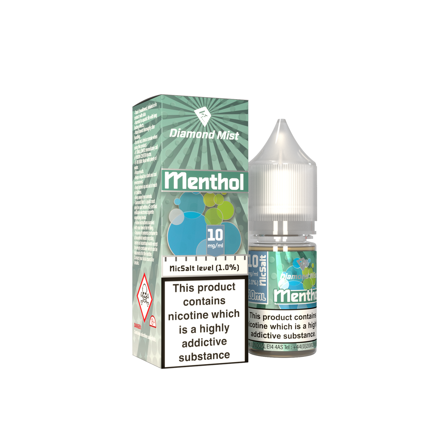 Diamond Mist Nic Salt - Menthol
