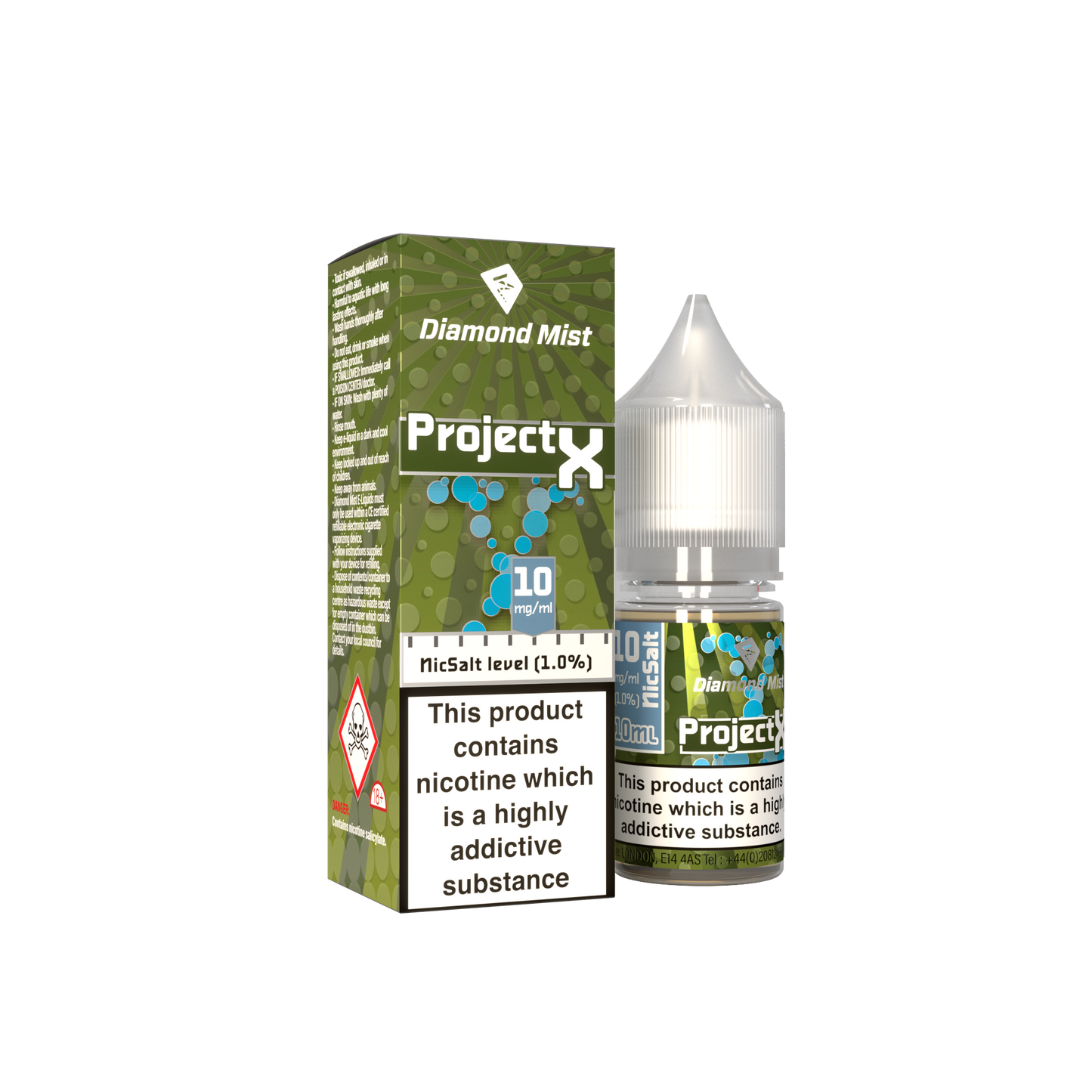 Diamond Mist Nic Salt - Project X
