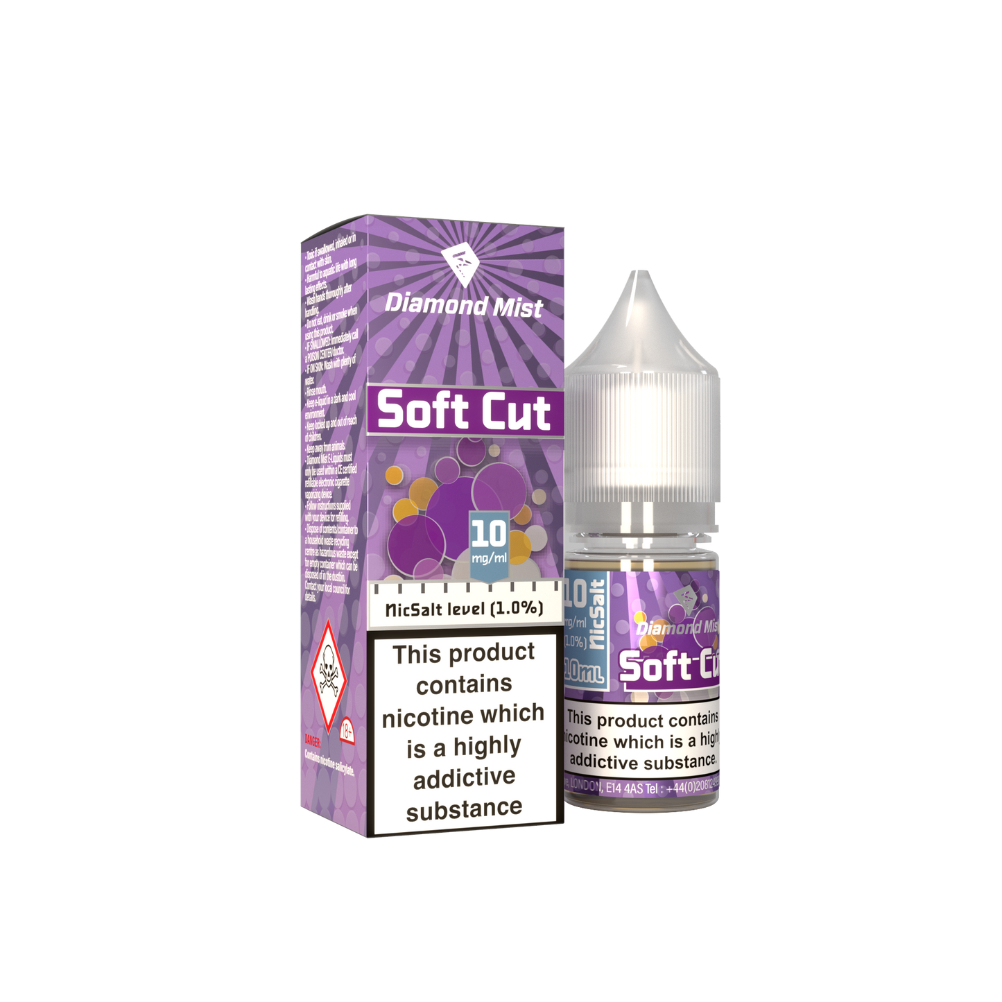 Diamond Mist Nic Salt - Soft Cut