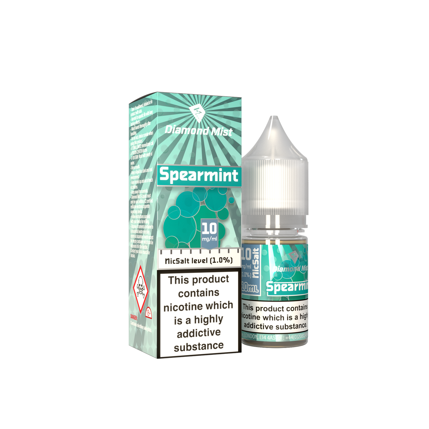 Diamond Mist Nic Salt - Spearmint