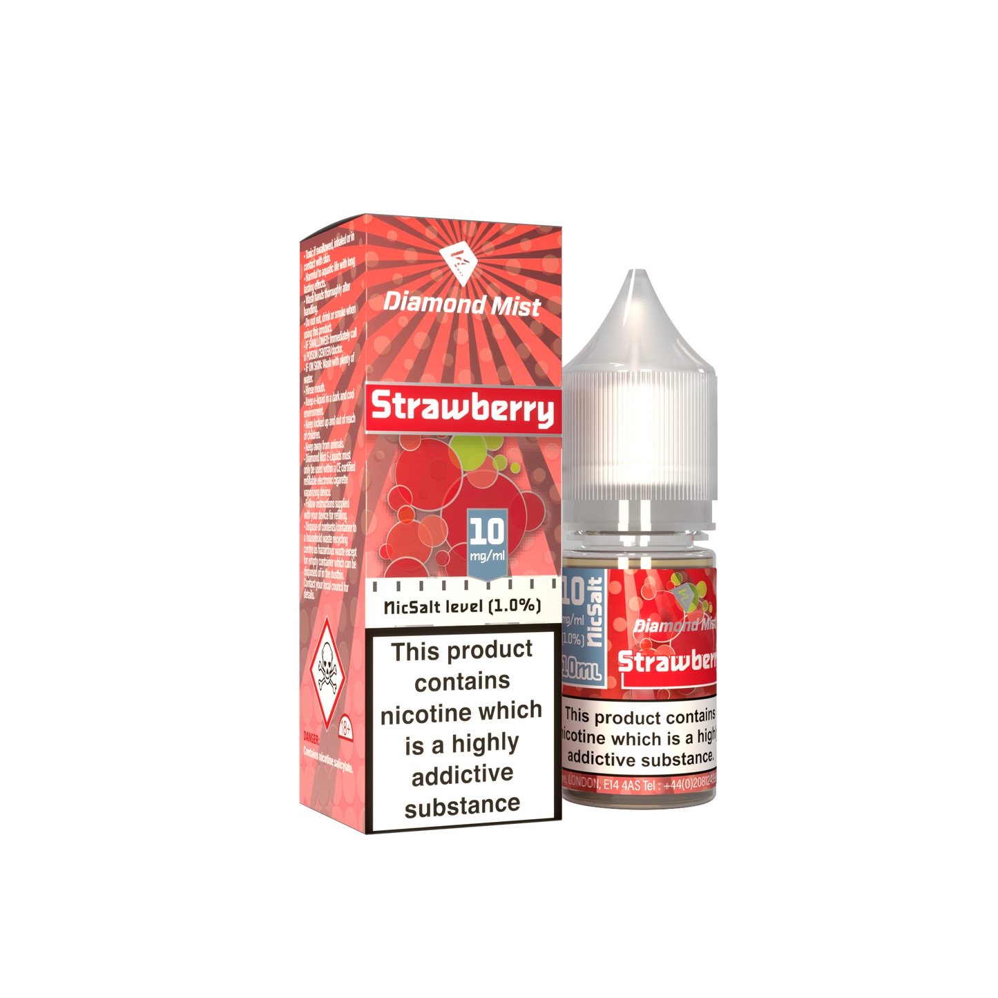 Diamond Mist Nic Salt - Strawberry
