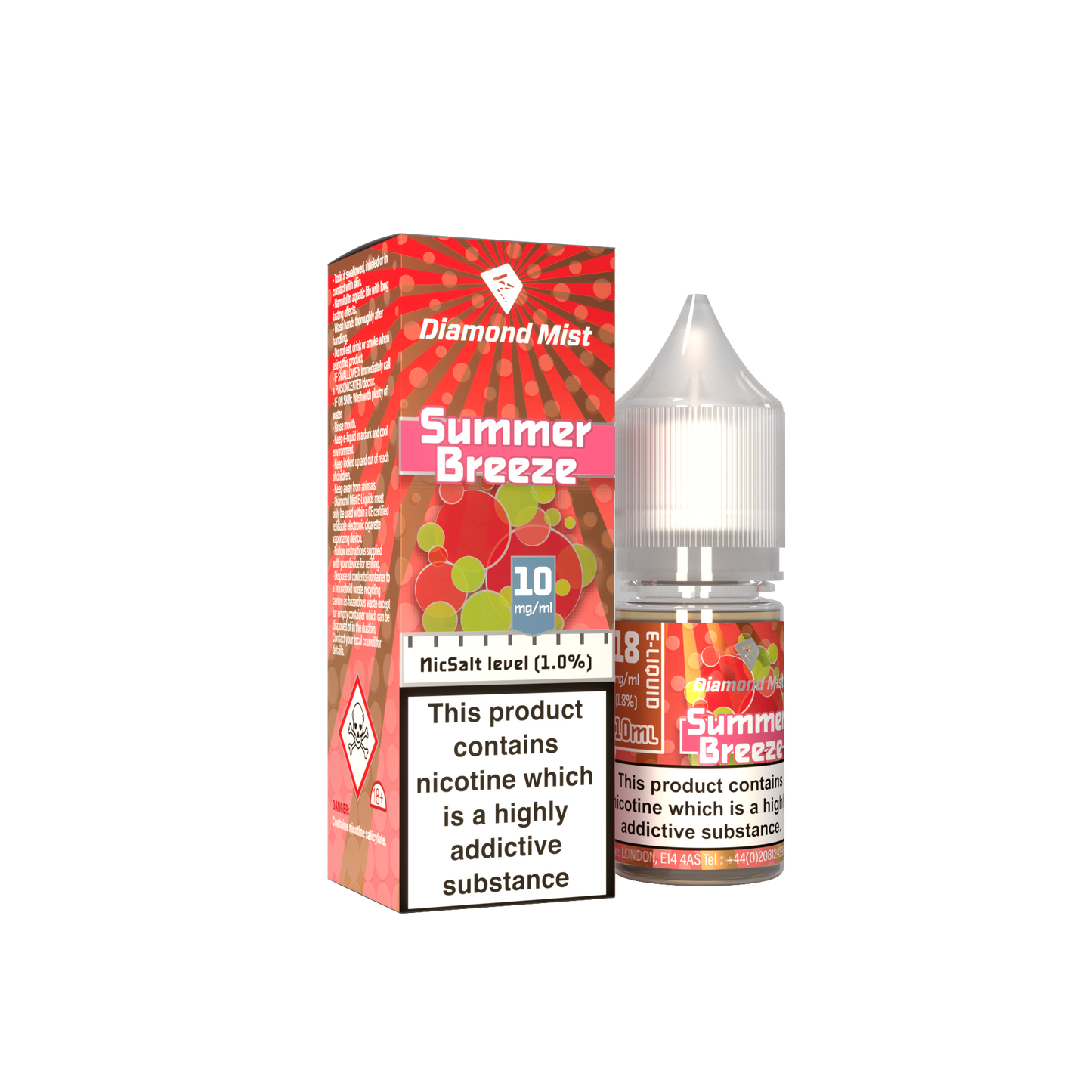 Diamond Mist Nic Salt - Summer Breeze