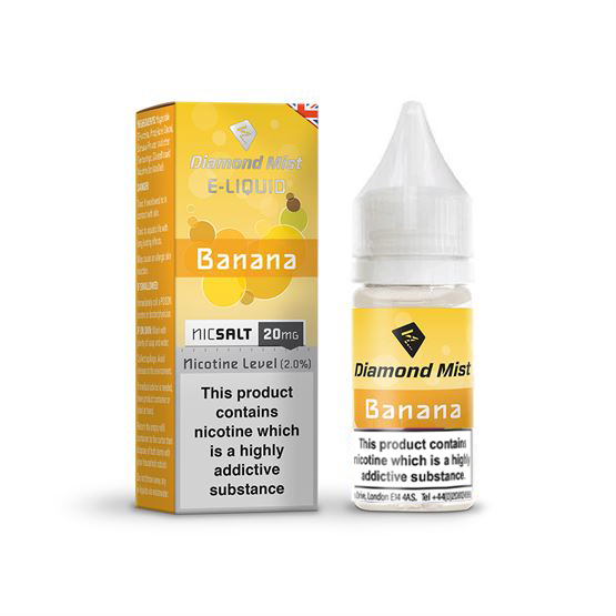 Diamond Mist Nic Salt - Banana