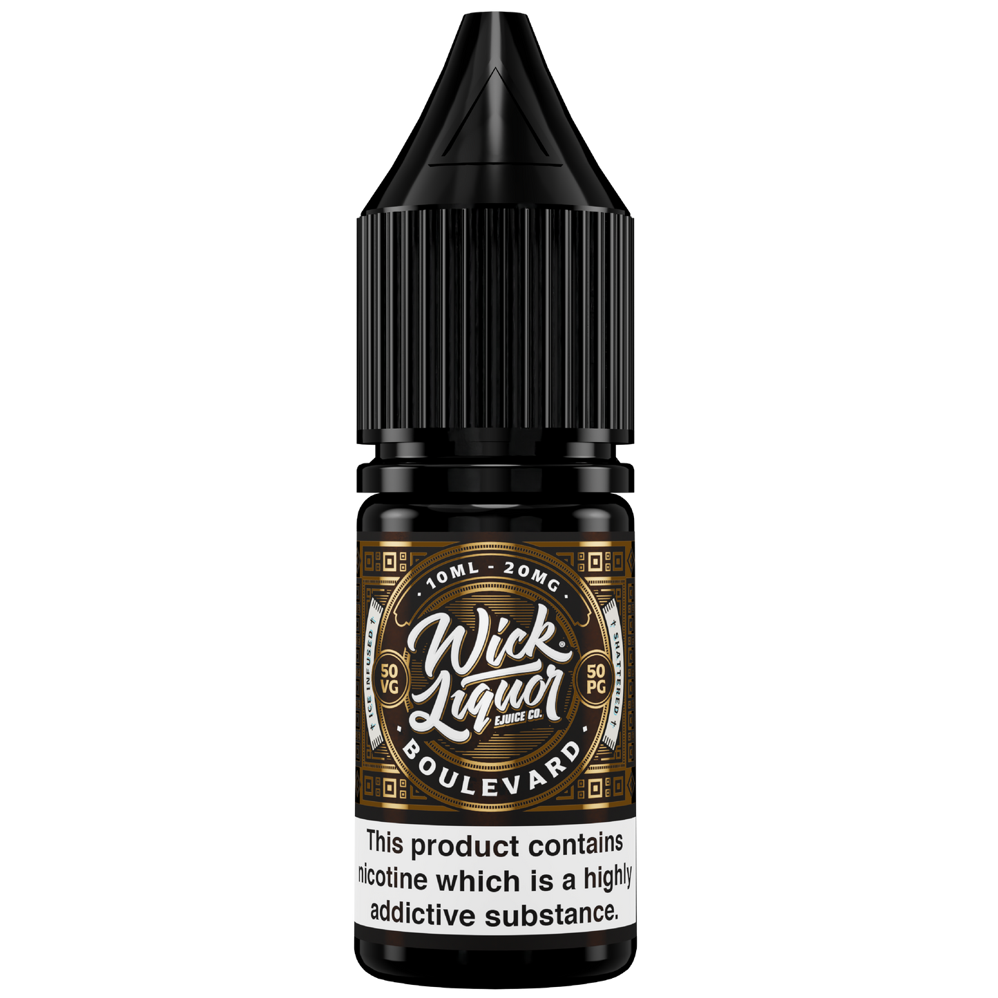 Wick Liquor - Boulevard Shattered Nic Salt