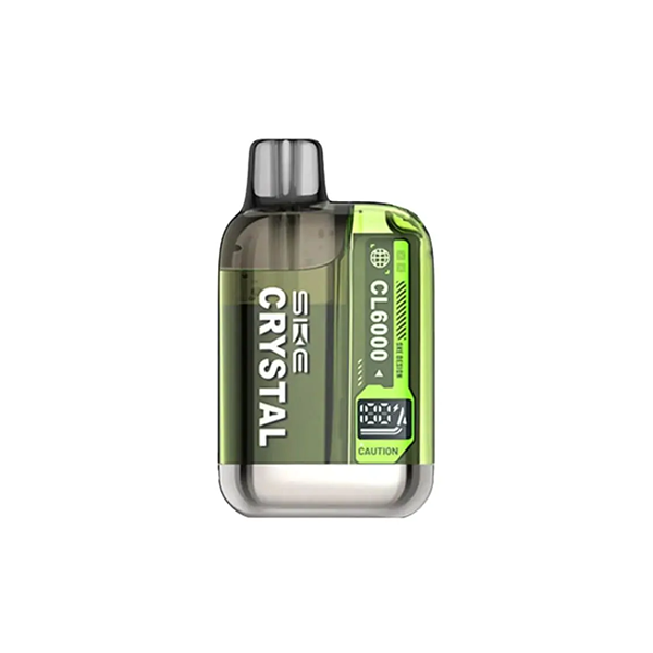 SKE - Crystal CL6000 Disposable Rechargeable Vape Kit 6000 Puffs 20mg