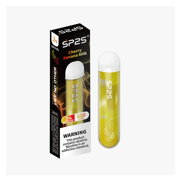 SP2S - Disposable Vape Device 600 Puffs 20mg