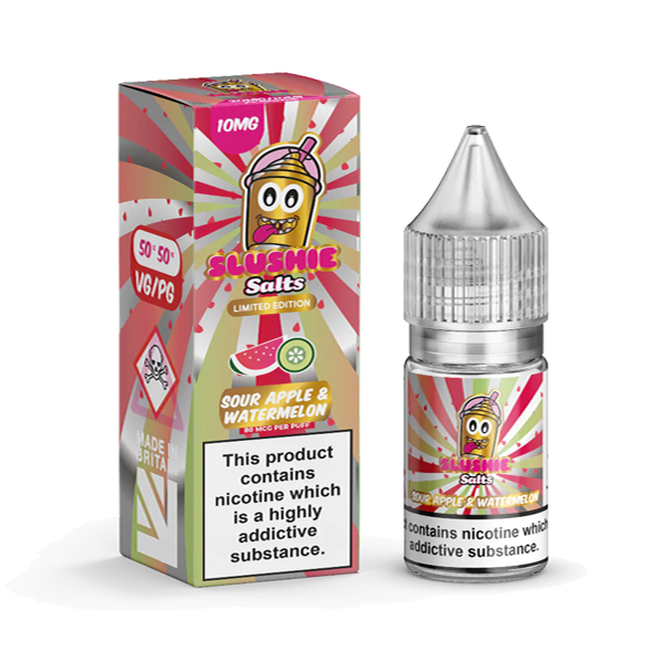 Liqua Vape - Slushie Flavoured Nic Salts 10mg