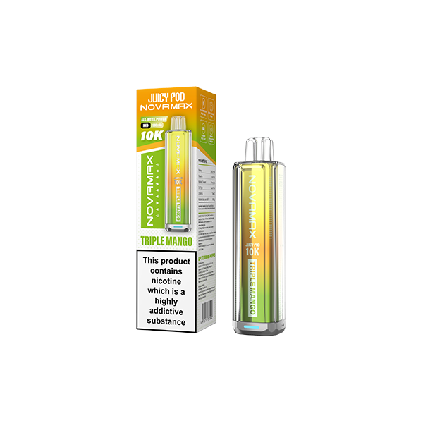 Juicy Pod - Novamax Disposable Pod Vape Kit 10000 Puffs 20mg