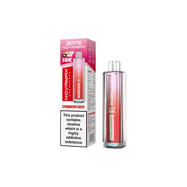Juicy Pod - Novamax Disposable Pod Vape Kit 10000 Puffs 20mg