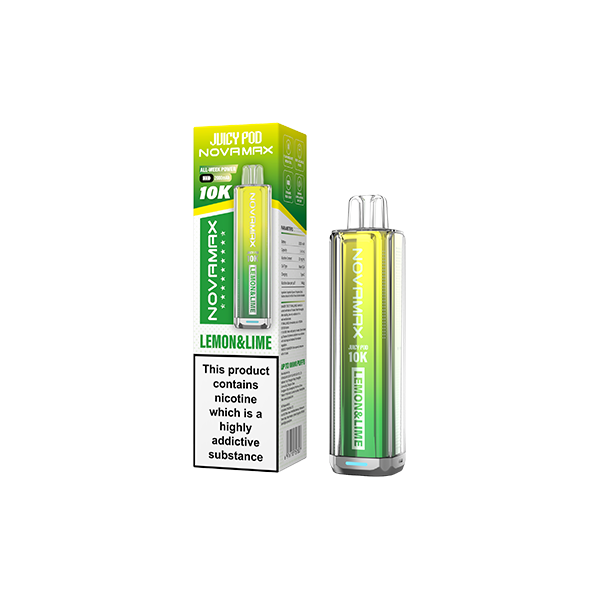 Juicy Pod - Novamax Disposable Pod Vape Kit 10000 Puffs 20mg