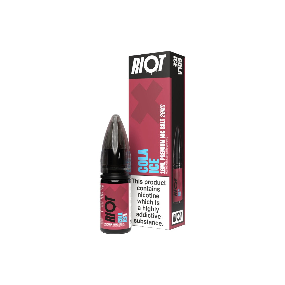 Riot Squad - RIOT X 10ml Nic Salts (50VG/50PG) 20mg