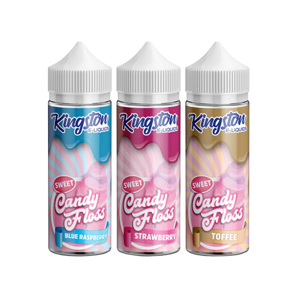 Kingston - Sweet Candy Floss 120ml Shortfill 0mg (70VG/30PG)