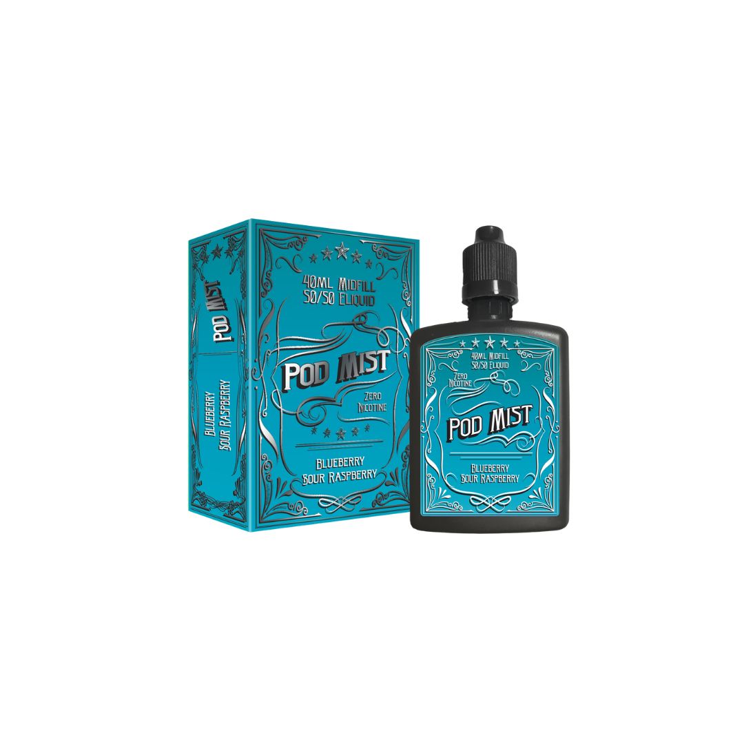 Pod Mist - Midfill 40ml Shortfill (50VG/50PG) 0mg