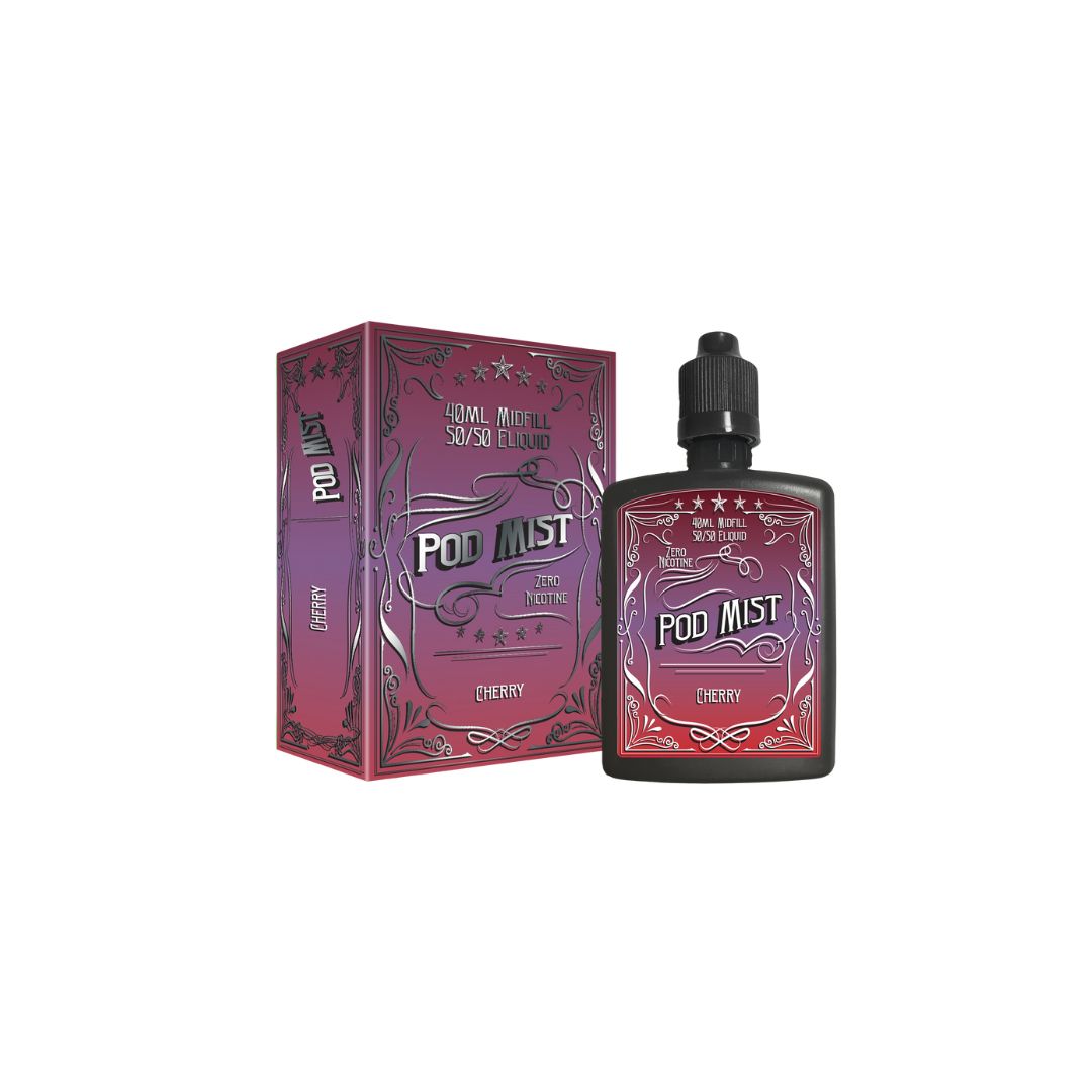 Pod Mist - Midfill 40ml Shortfill (50VG/50PG) 0mg