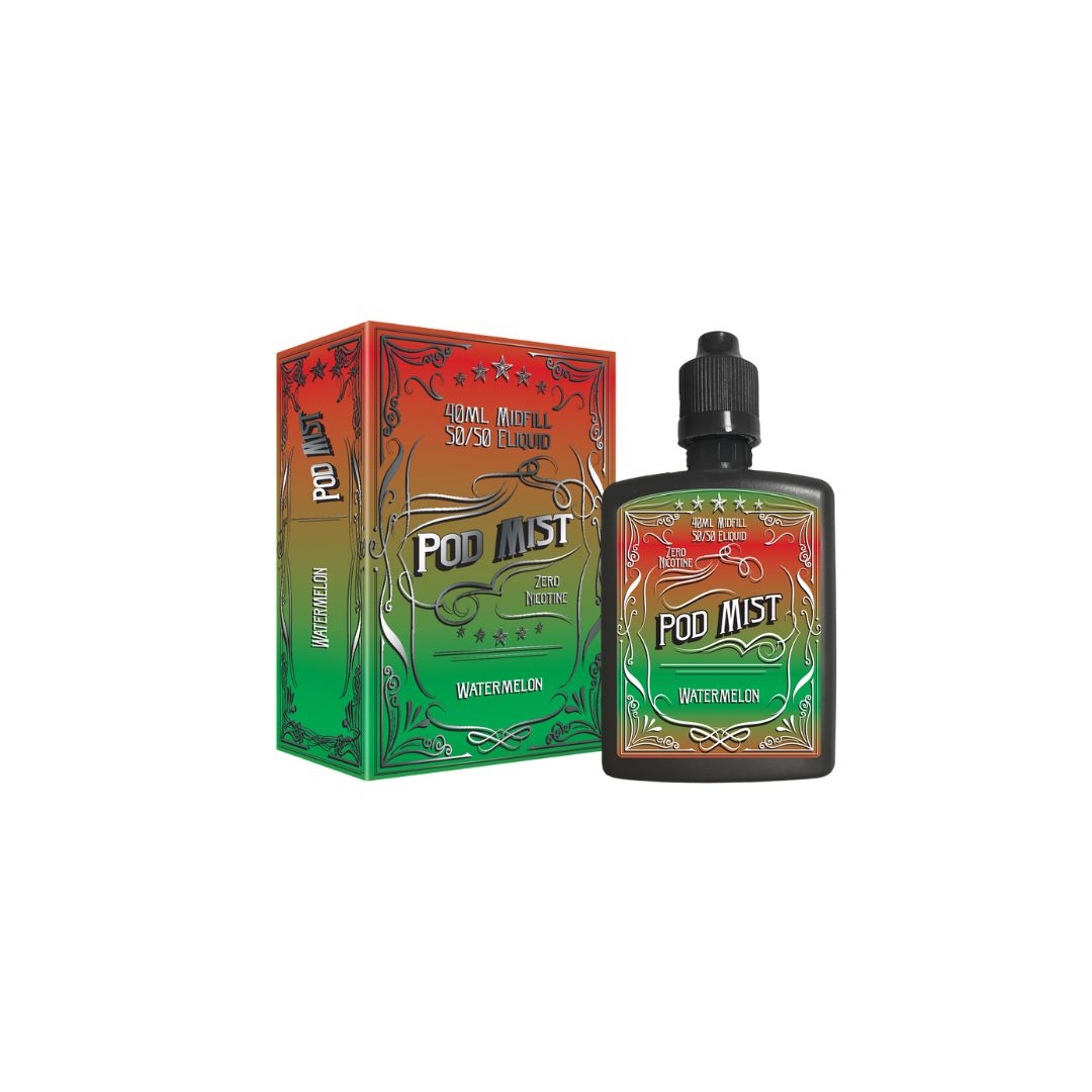 Pod Mist - Midfill 40ml Shortfill (50VG/50PG) 0mg