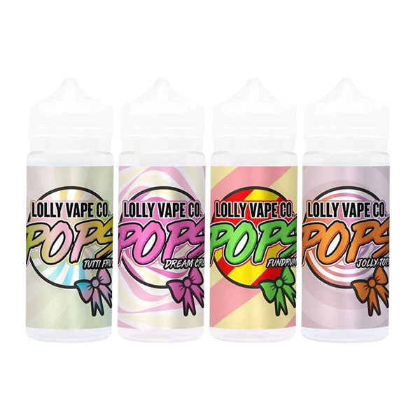 Lolly Vape Co - Pops 100ml Shortfill 0mg (80VG/20PG)