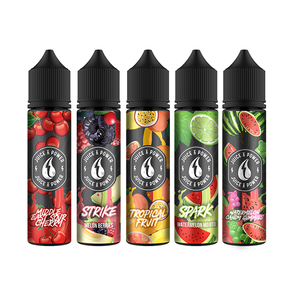 Juice N Power - Shortfills 50ml (70VG/30PG) 0mg
