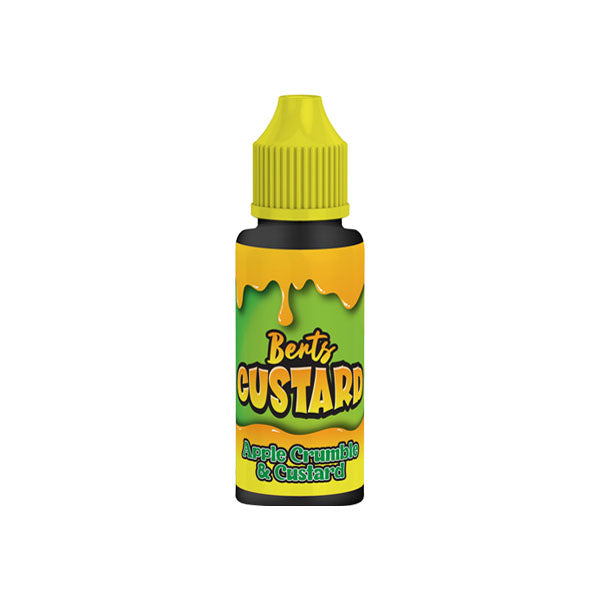 Berts - Custard 120ml Shortfill 0mg (70VG/30PG)