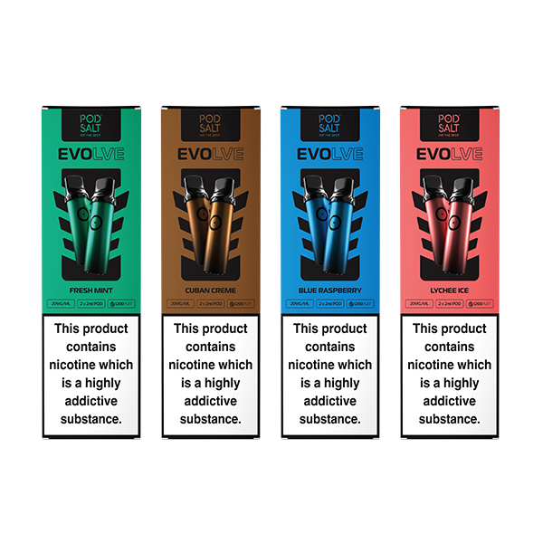 Pod Salt - Evolve Pods 2ml - 600 Puffs 20mg