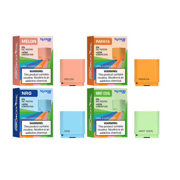 ZLabs - ZColors Replacement Prefilled Pods 2ml - 900 Puffs 20mg