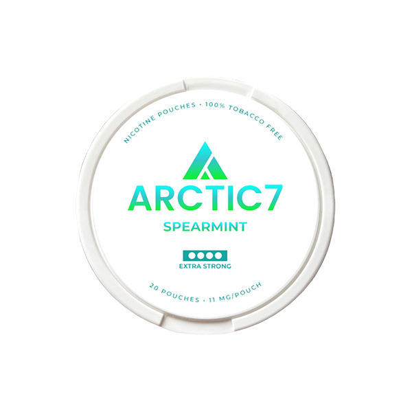 Arctic7 - Spearmint Slim Nicotine Pouches 11mg - 20 Pouches