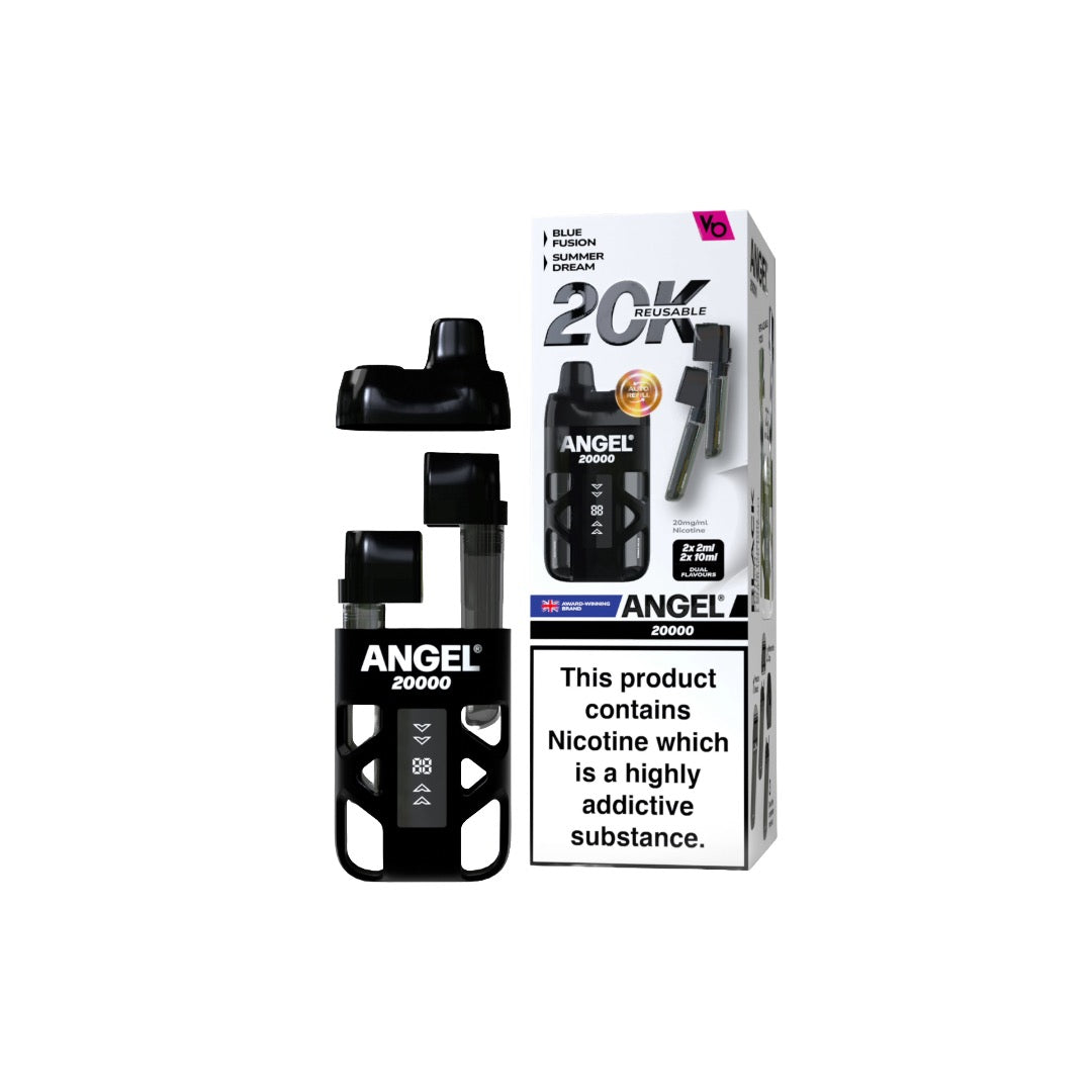 Vapes Bars - Angel 20000 Dual Prefilled Pod Vape Kit 20000 Puffs 20mg