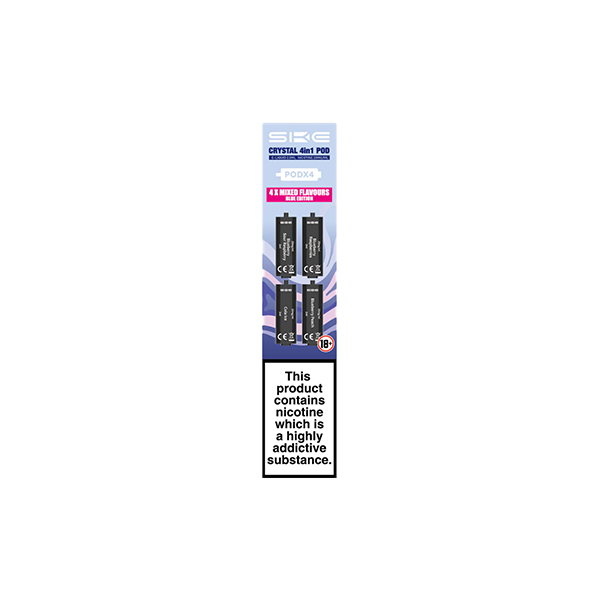 SKE - Crystal 4in1 2400 Replacement Pods 2400 Puffs 20mg