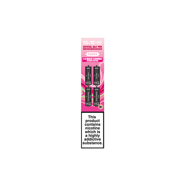 SKE - Crystal 4in1 2400 Replacement Pods 2400 Puffs 20mg