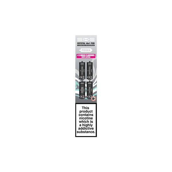 SKE - Crystal 4in1 2400 Replacement Pods 2400 Puffs 20mg