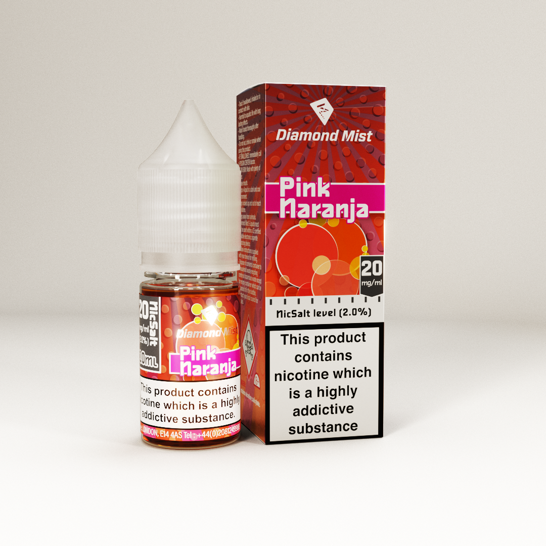 Diamond Mist Nic Salt - Pink Naranja