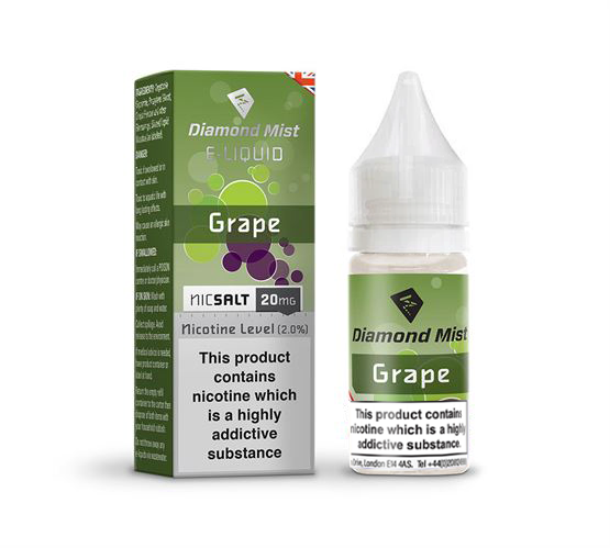 Diamond Mist Nic Salt - Grape