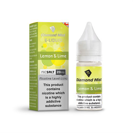 Diamond Mist Nic Salt - Lemon & Lime