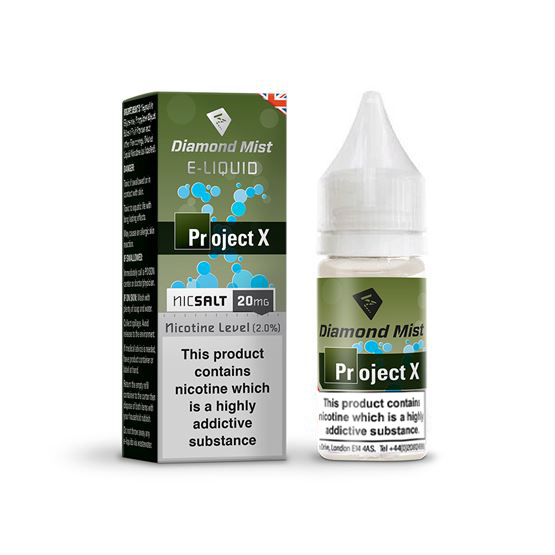 Diamond Mist Nic Salt - Project X