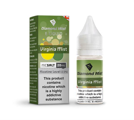 Diamond Mist Nic Salt - Virginia Mist