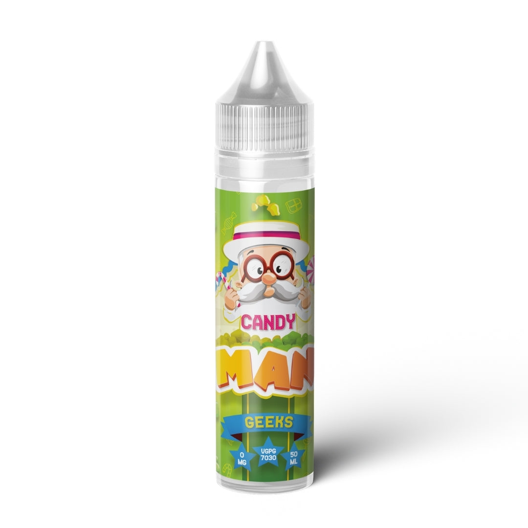 Candy Man Geeks 0mg 50ml shortfill