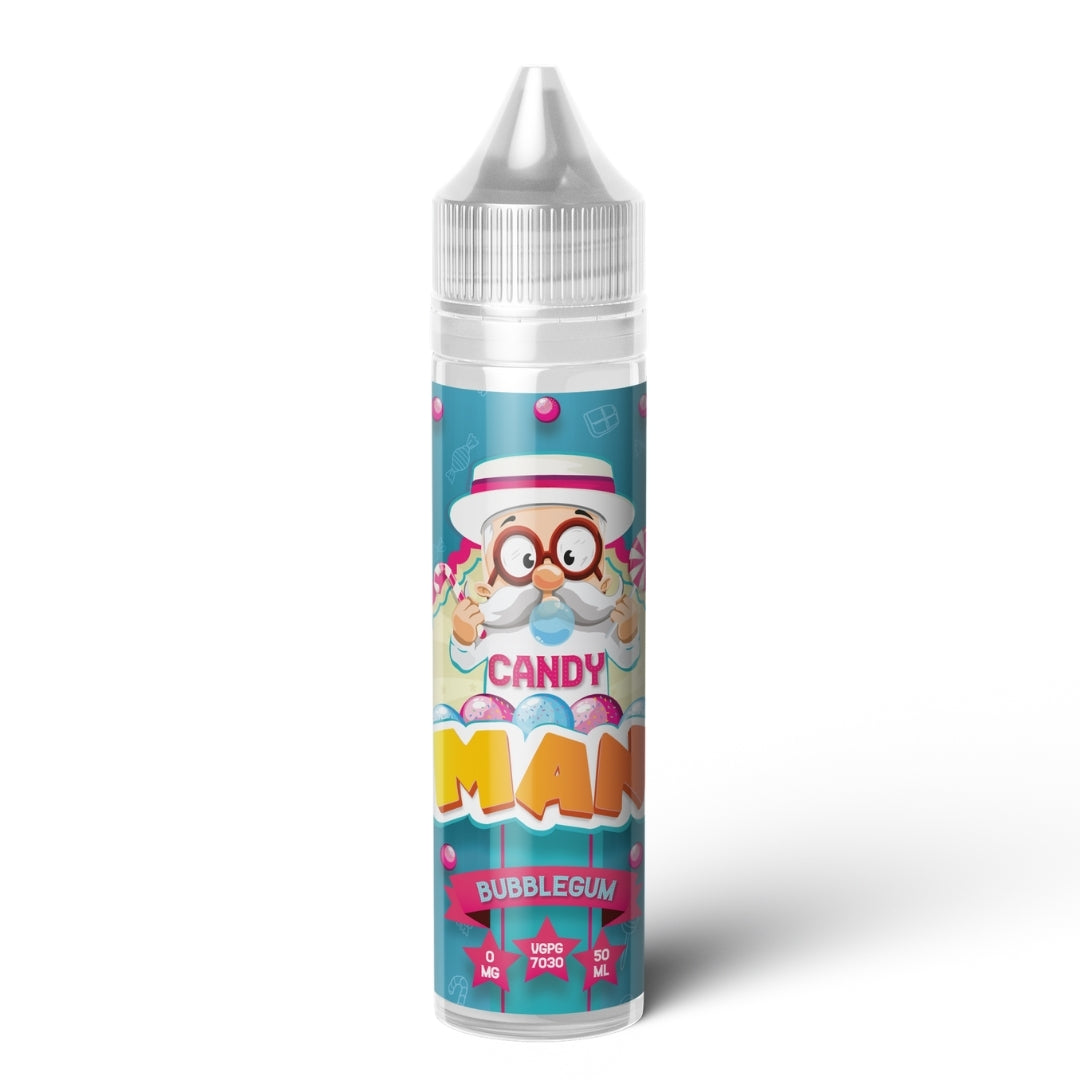 Candy Man Bubblegum 0mg 50ml shortfill