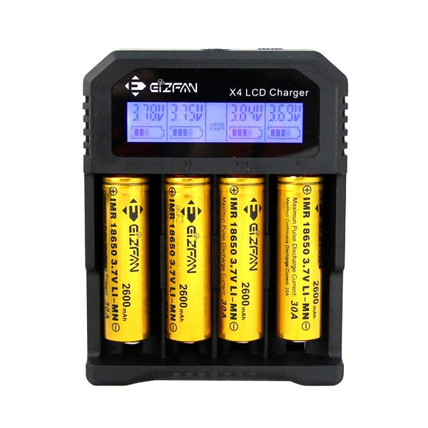 EFAN - X4 Intelligent Battery Charger Vape Inc EFAN - X4 Intelligent Battery Charger Vape Inc
