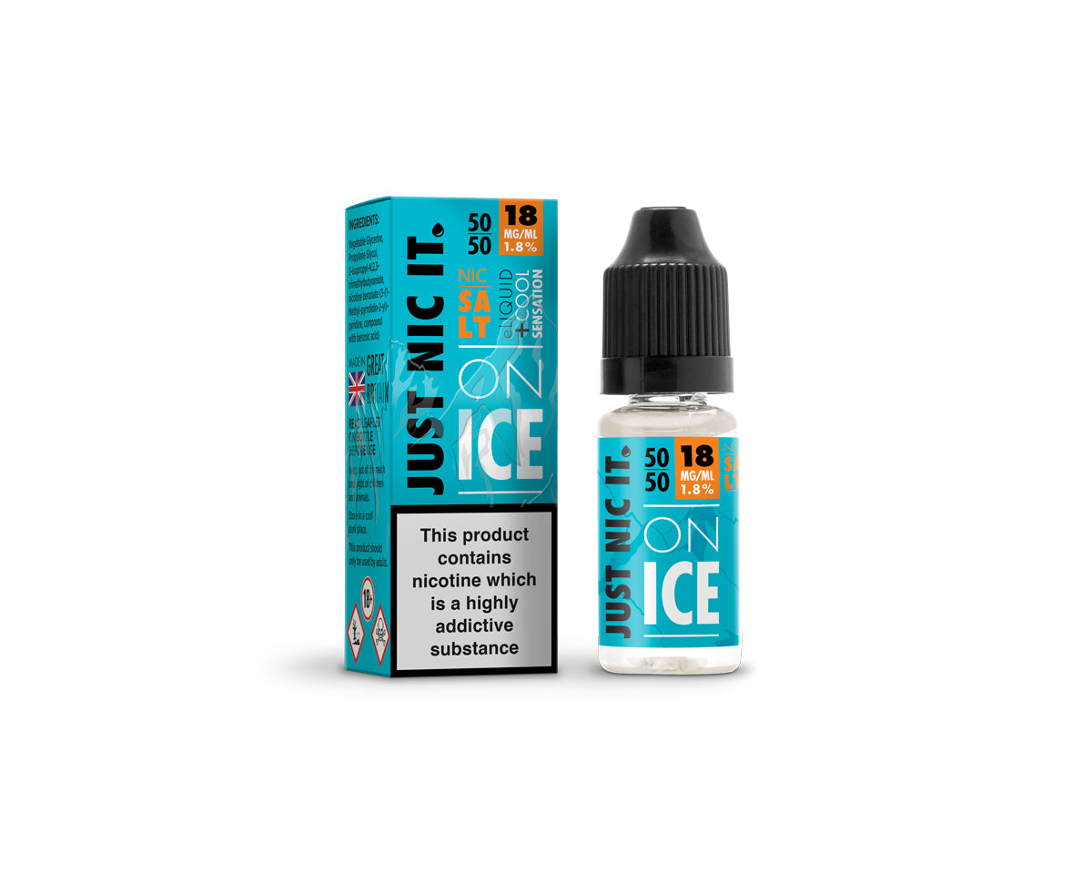Just Nic It - Nic Salt On Ice 50/50 Vape Inc Just Nic It - Nic Salt On Ice 50/50 Vape Inc