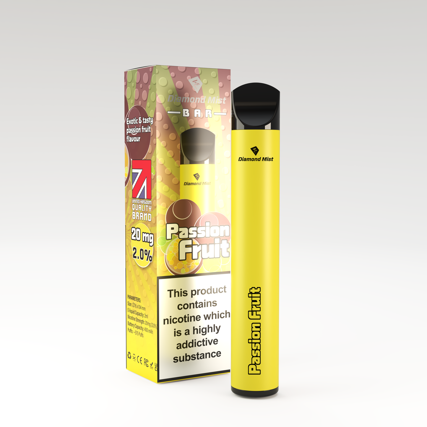 Diamond Mist Disposable Passion Fruit