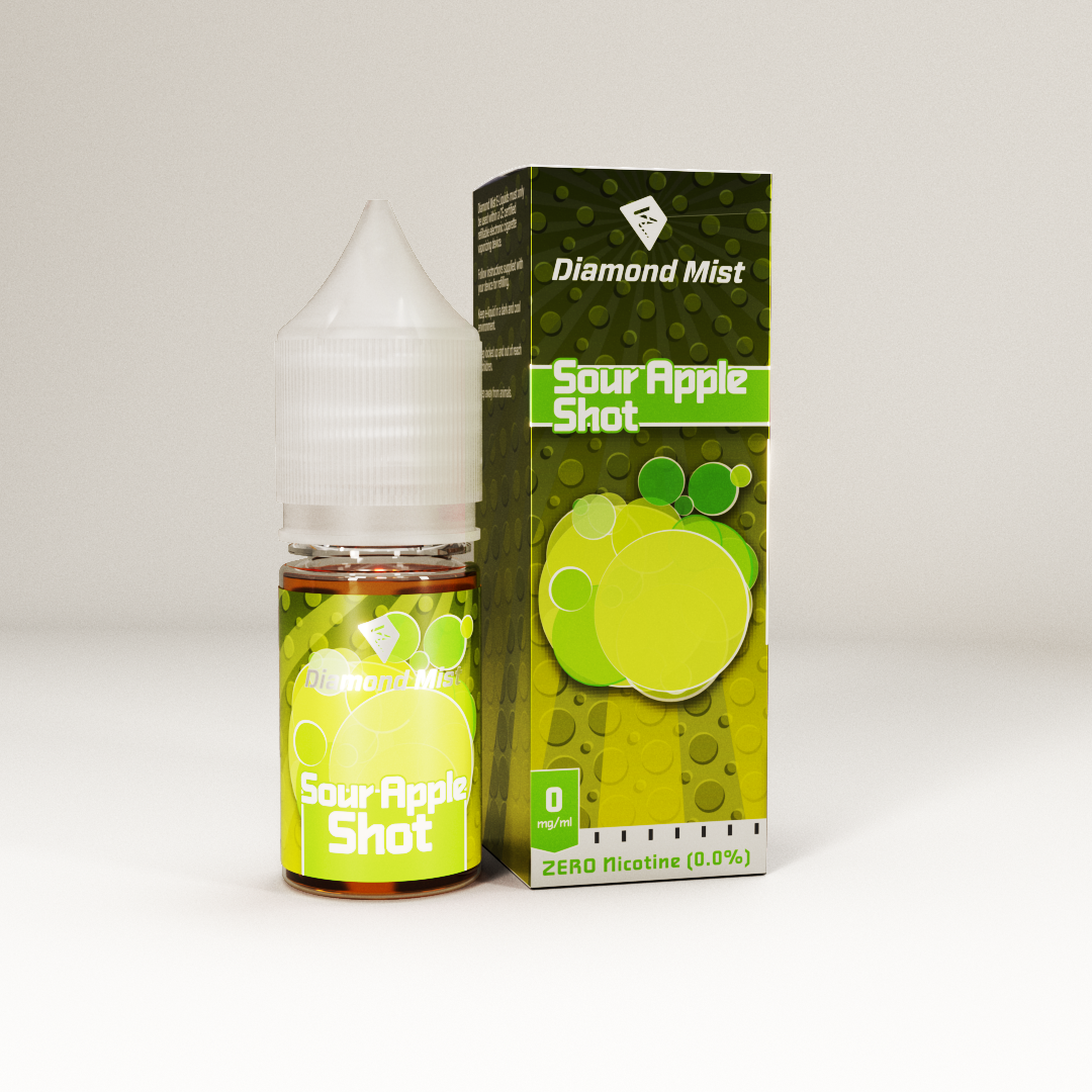 Diamond Mist - Sour Apple Shot
