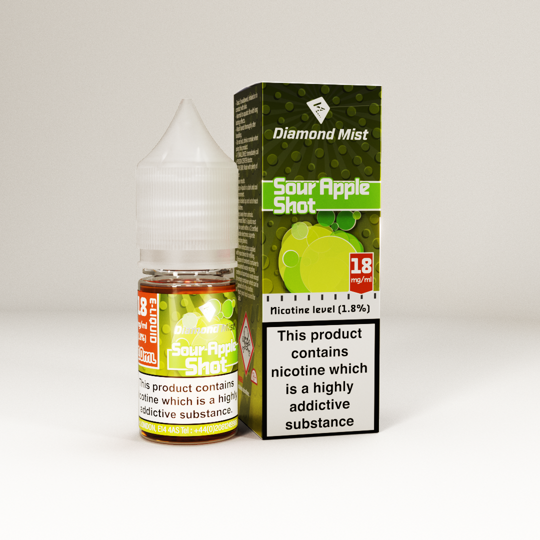 Diamond Mist - Sour Apple Shot